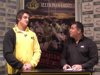 Canal 13 : l'émission rugby ASC XIII Tenu de Soirée 11 11 10