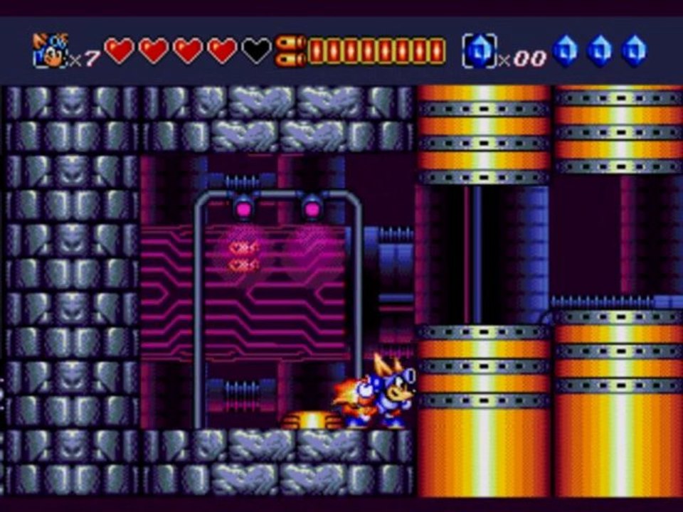 Sparkster 4) La forteresse des terminators.