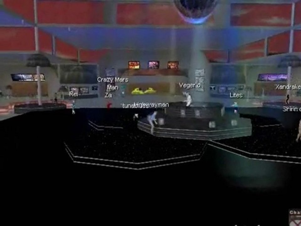 activeworlds 15th birthday party at CLUB NEBULA
