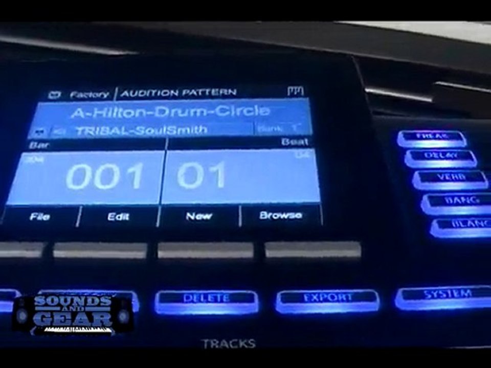 Beat Thang hardware booting up