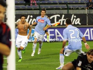 Cagliari vs Napoli Goals - Highlights 10/11/2010
