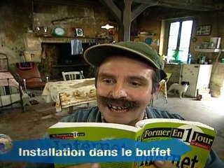 Webcam chez les Bodin's : installation dans le Buffet