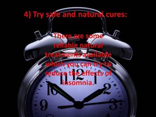 5 Effective Cures For Insomnia
