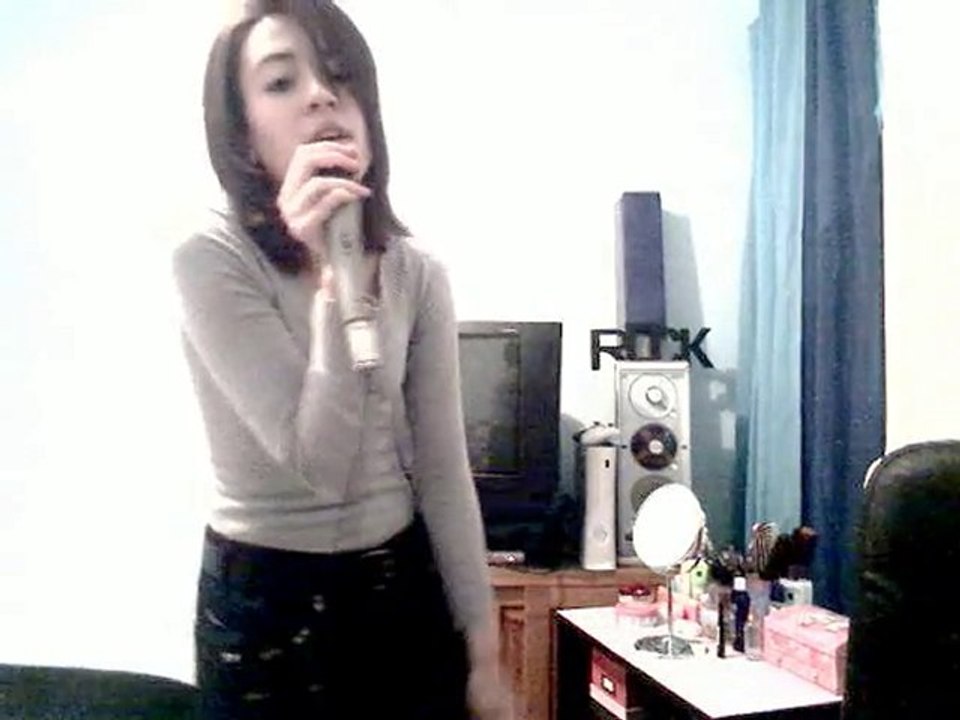 Five colours in her hair