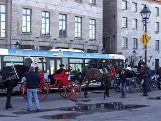 Le Vieux-Montréal au crépuscule