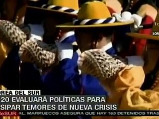 G-20 evaluará políticas para disipar temores de nueva crisis