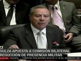 OEA apuesta a comisión bilateral y reducción de presencia militar