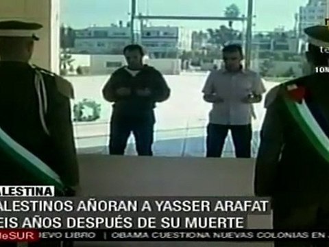 Palestinos añoran a Yasser Arafat seis años después de su muerte