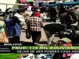 PNUD: 138 mil bolivianos dejan de ser pobres cada año