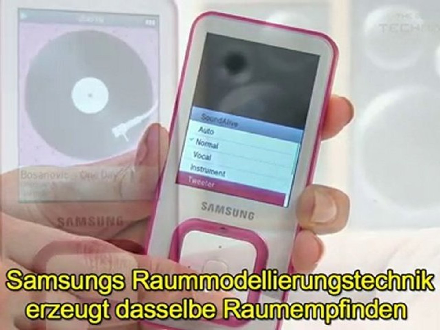 Samsung YP-Q3 MP3 Player Review - video Dailymotion