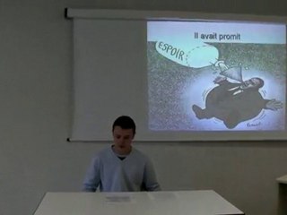 Revue de presse  de SES  de terminale du 9 novembre  2010