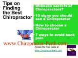 Perth Chiropractor and Chiropractic services