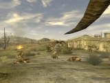 Fallout New Vegas Attack Deathclaws Alpha on Camp Golf Part1