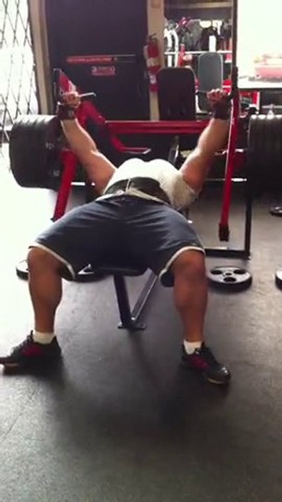 Aurélien, 10x450lbs, Gold's gym Venice