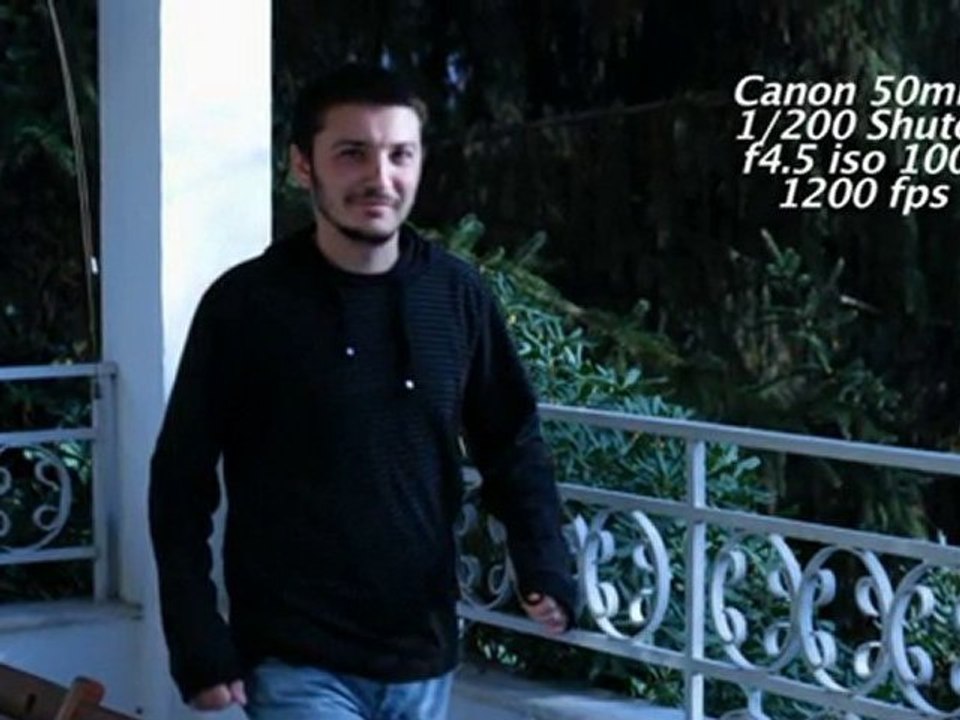 Canon 7D Slow Motion Test 300-600-1200 fps Test