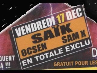 Saïk, Samx et Ocsen au Starter