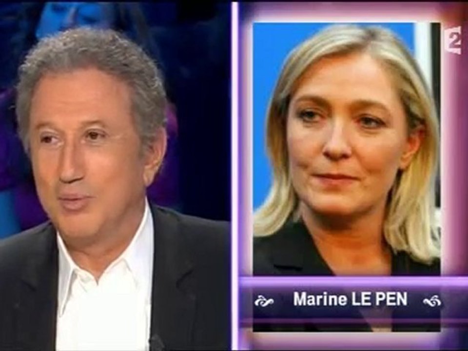 Ruquier et Drucker n'invitent pas Marine Le Pen