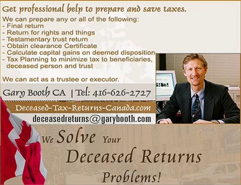 Professional Help Prepare Save Taxes | Deceased-Tax-Returns-