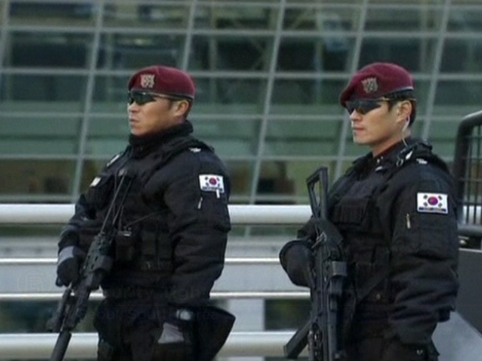 Security Tight for G20 Summit in Seoul, South Korea