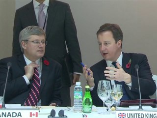 G20 leaders start talks over dinner