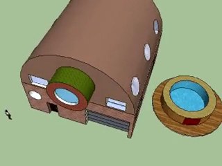 "Une maison pas banale" par Anaëlle et Séphora