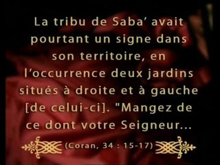 Les miracles du Coran: Le peuple de Saba et l'inondation d'A