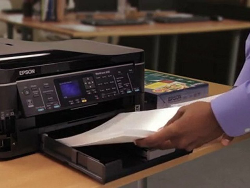 Epson WorkForce 630 AllinOne Printer Product Overview video Dailymotion