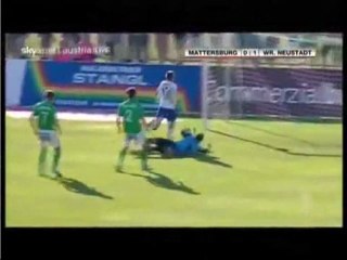 Amazing goalkeeper 90-yards goal!
