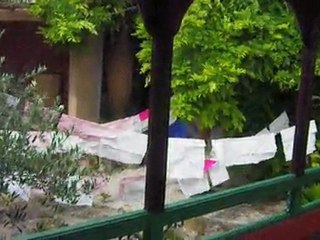 le petit linge sèche /copirates