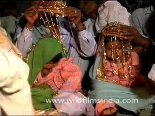 Very small child forced to get married in Rajasthan.