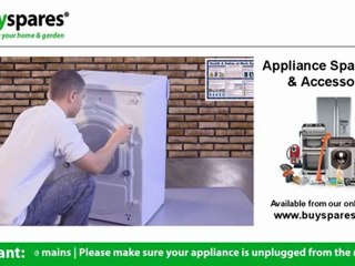 How to remove the transit brackets from a washing machine