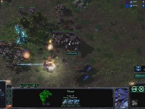 Tuto SC2 Terran : style masse Mecha contre Zerg