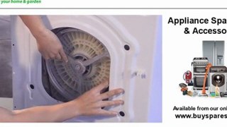 How to replace the belt on a washing machine