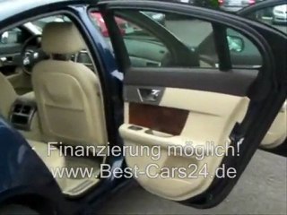 Jaguar XF 2,7 V6 Diesel Luxury Automatik Blau-Met.