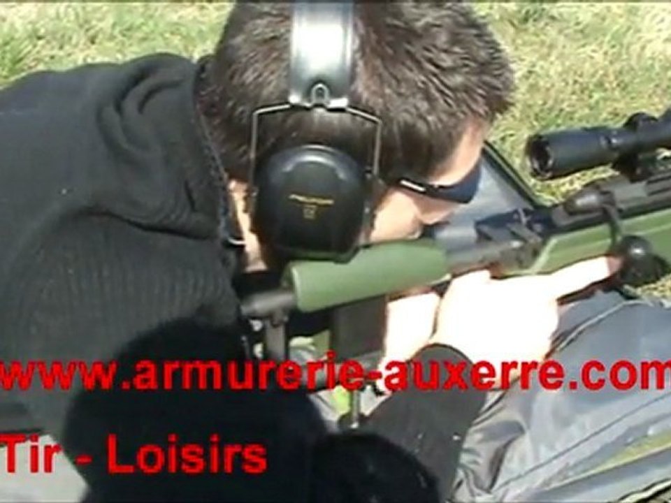 Carabine Sako TRG 22 calibre 308win, tir a 600 mètres