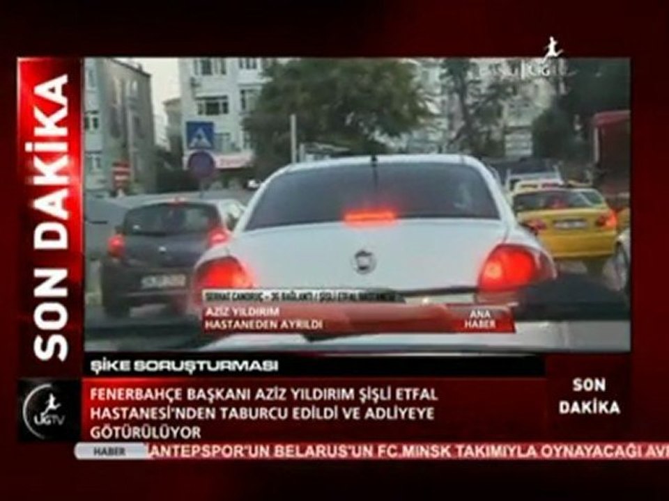 Aziz Yıldırım Adliye'de