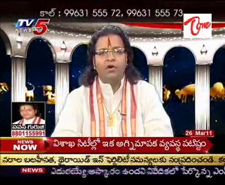 Graha Shastram - Daily Astrology - Vedic - Horoscope - Numerology - 26th Mar 11