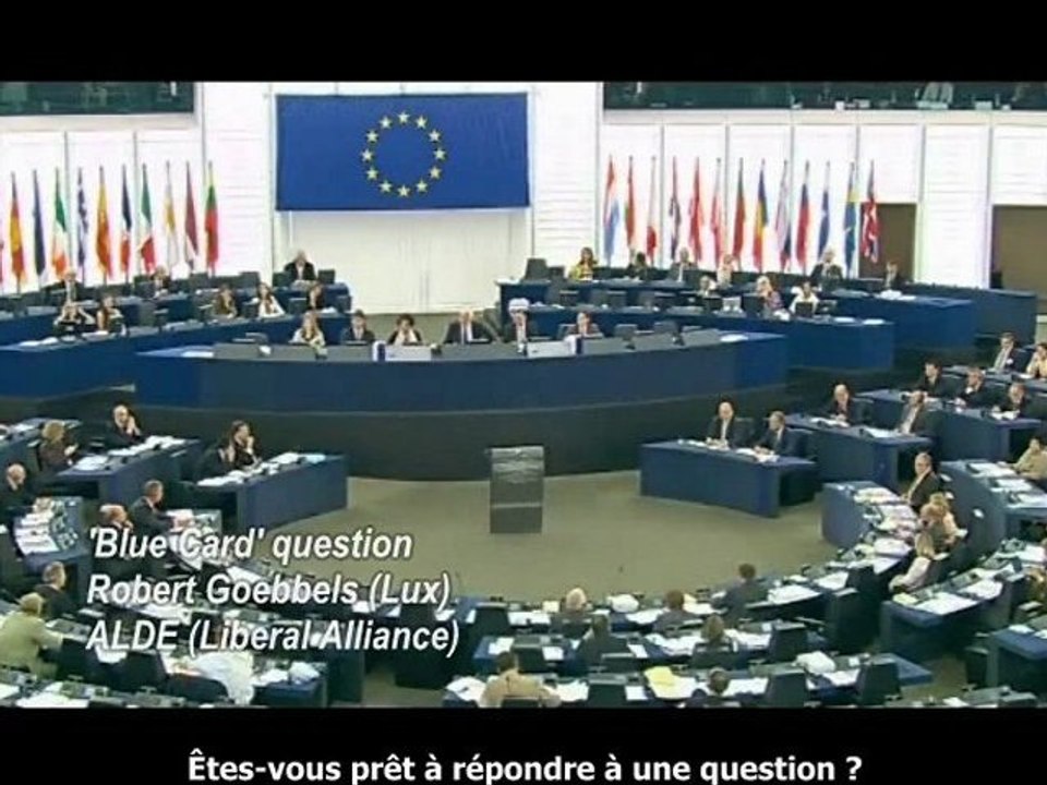 Je veux que vous soyez tous virés ! - Nigel Farage