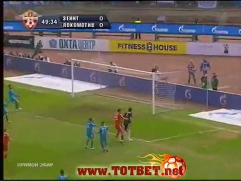 Зенит - Локомотив (1-0) 11.04.2010