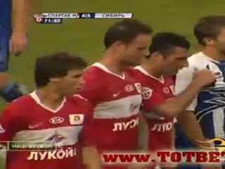 Спартак - Сибирь (5-3) 21.07.2010