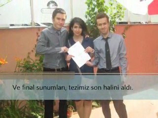 Bir bitirme projesi hikayesi