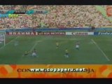Gol de Nelson Haedo Valdéz - Brasil 1-2 Paraguay