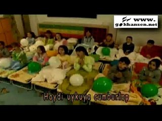 Çocuk Eğitim Filmleri 2012  "UYKUNUN ŞARKISI"  VIDEO Klibi