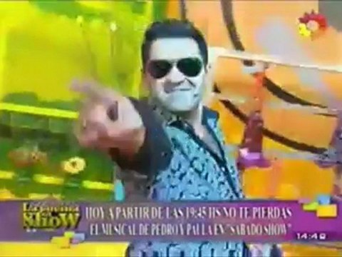 PETER ALFONSO CANTA INSISTO EN LCDSHOW A PAULA CHAVES (9-JULIO)