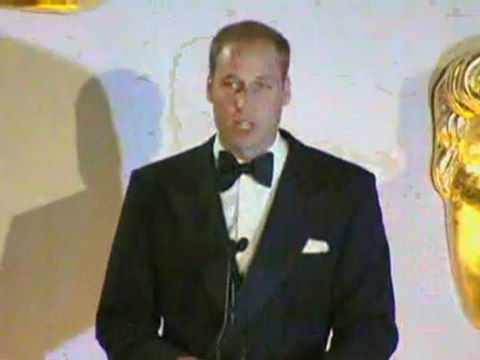 William makes Colin Firth gag in Hollywood speech
