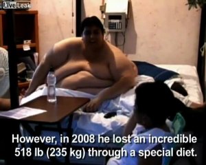 Welt dickste Mann bekommt in Mexiko geheiratet .. eine schlanke Frau