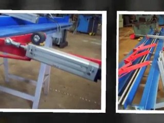 ferronnerie d'argoat , table de montage d'ossatures bois