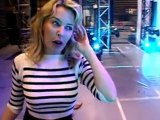 Kylie Minogue interview and  body language photoshooting behind the scenes 2/2