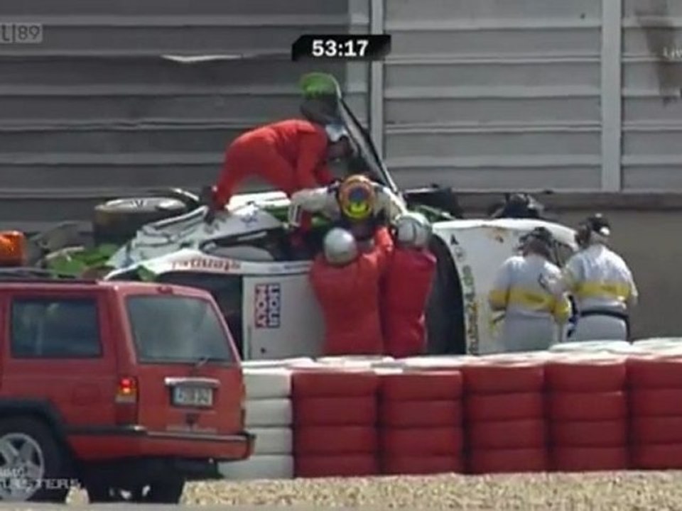 ADAC GT Master Nurburgring 2011 MASSIVE CRASH!!