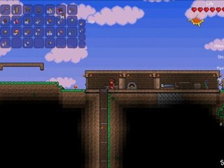 Terraria Episode 2-Ohh...c'est ça une Caverne !